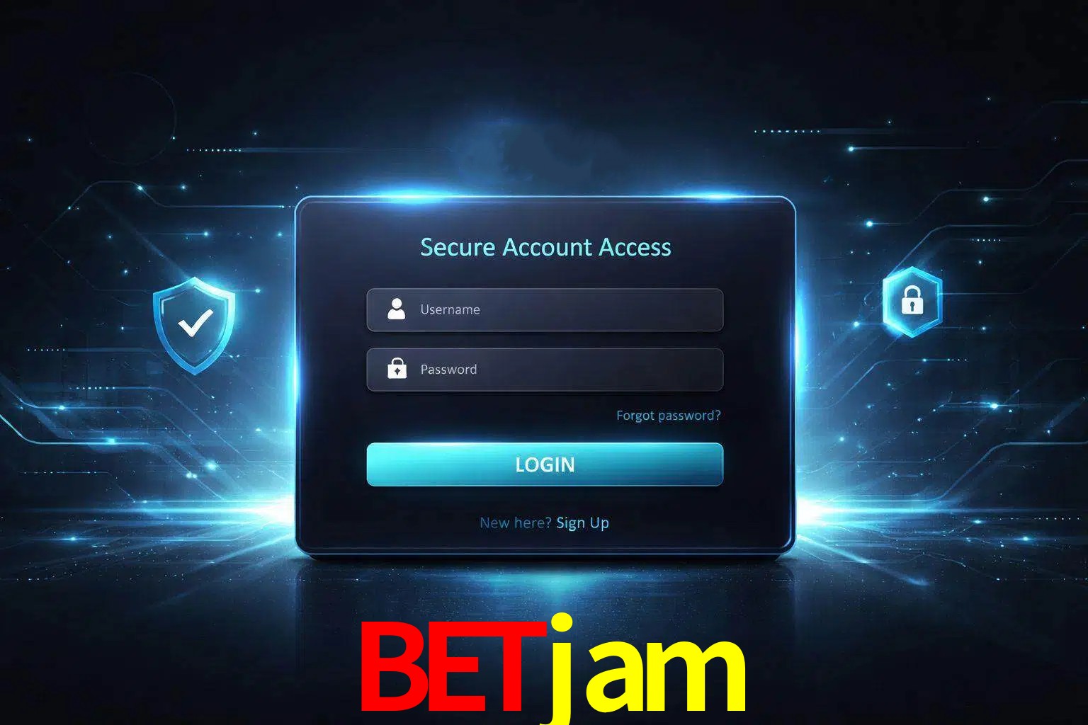 Pantalla de inicio de sesión de cuenta betjam para usuarios en México