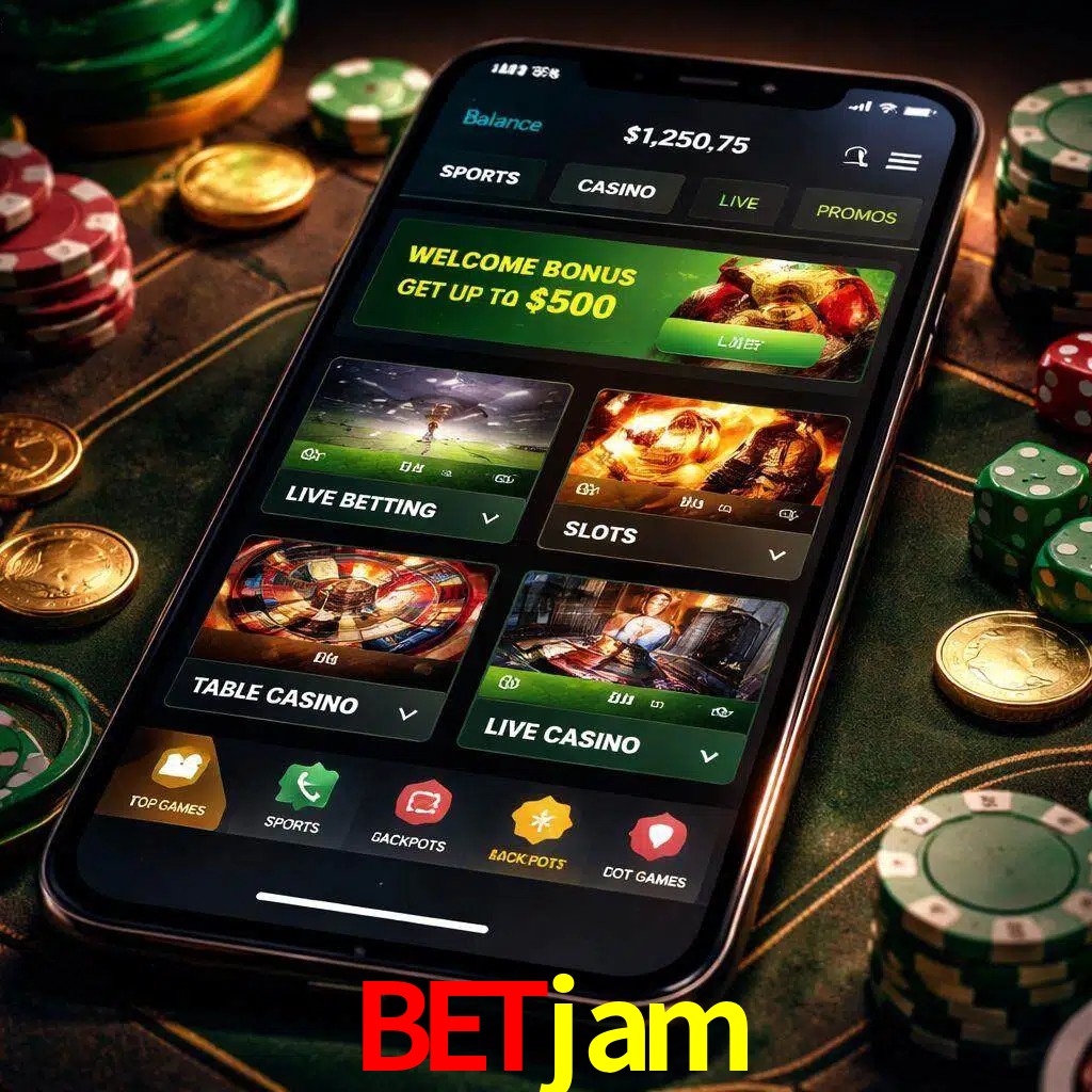 Diseño de juegos móviles betjam para usuarios en México
